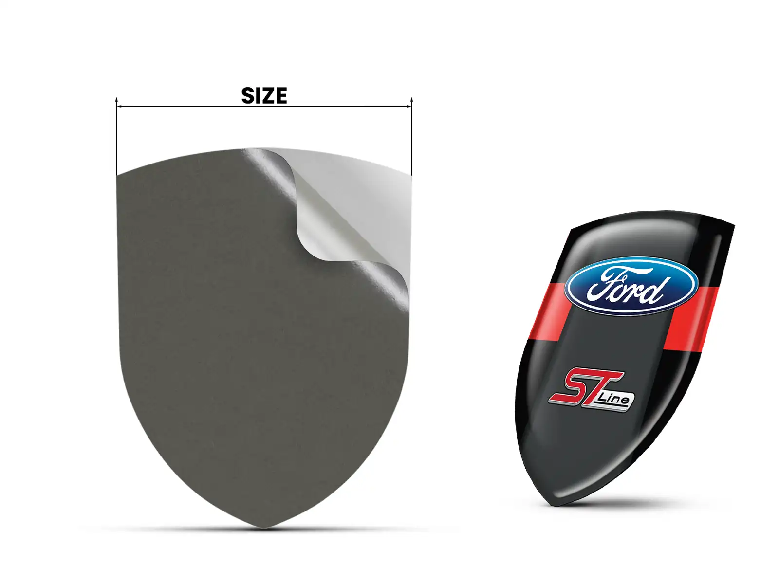 Ford Harzaufkleber Custom Design Edle Dome Labels